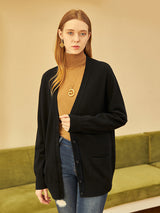 100% Cashmere Oversized Cardigan